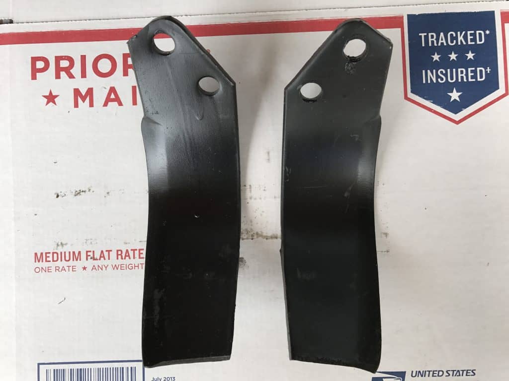 Rotary Tiller Replacement Blades HRT Victory Tractor Implements