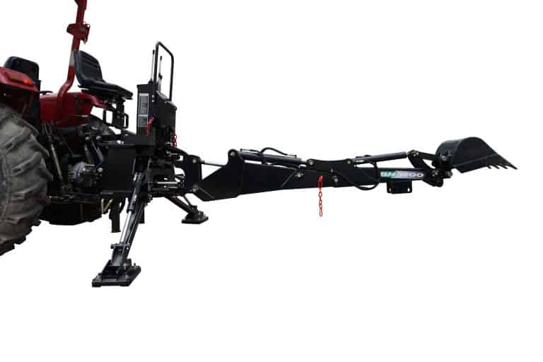 Backhoe Attachment for Tractor BH7 Tractor Backhoe