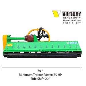Flail Mower Mulcher for Compact Tractor