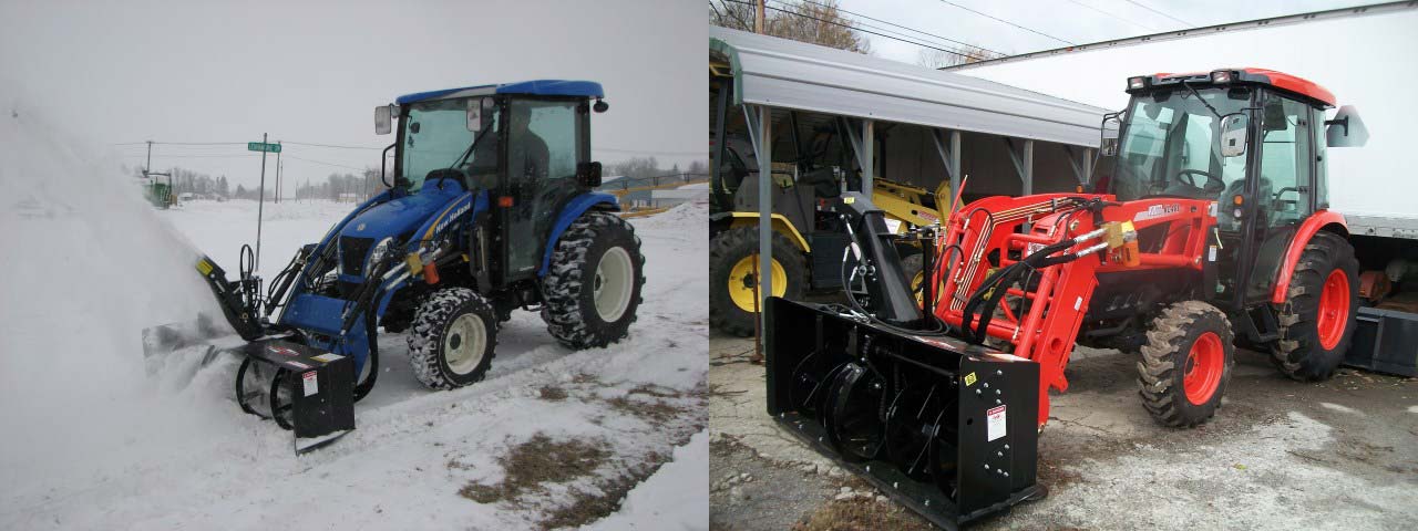 Tractor Snow Blower Comparison