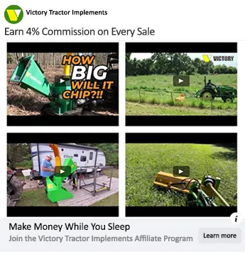 Four video thumbnail images