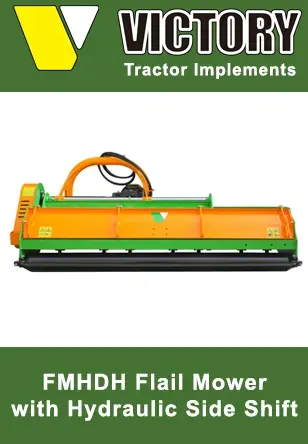 FMHDH Series Heavy Duty Flail Mower with Hydraulic Side Shift