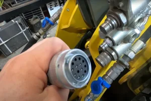 replace snow blower control box with skid steer controls