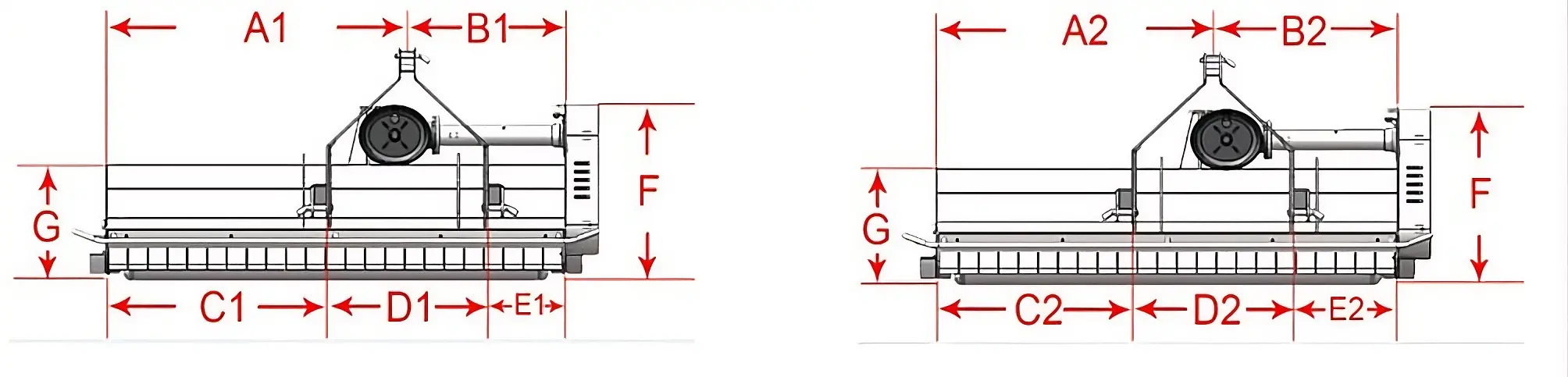 Tractor Diagram MD Series