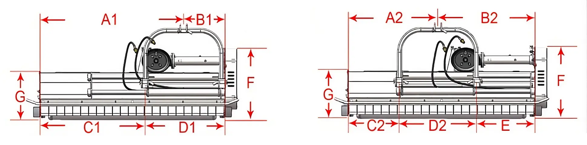 Tractor Diagram MDH Series