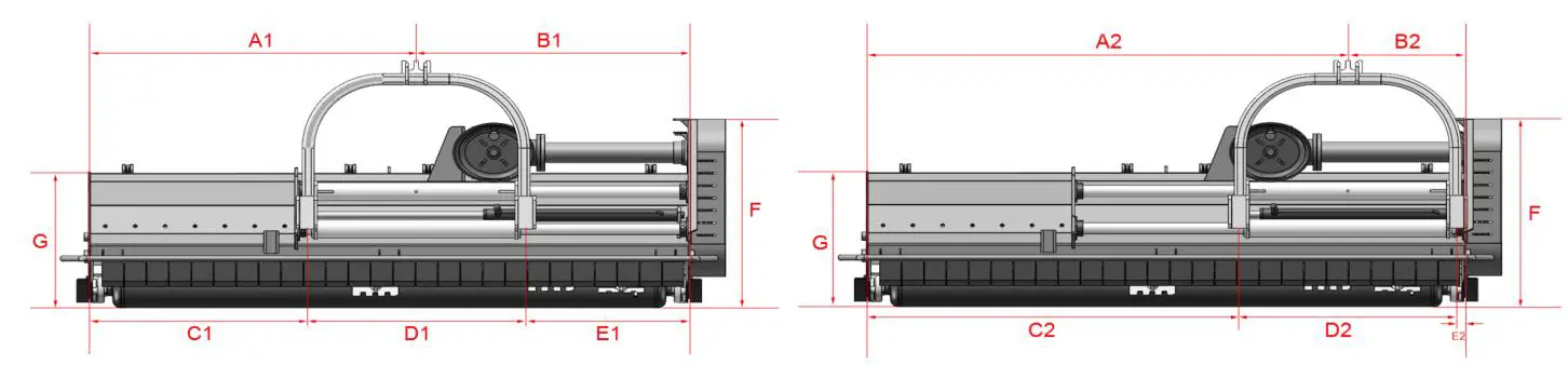 Tractor Diagram MFZpro Series