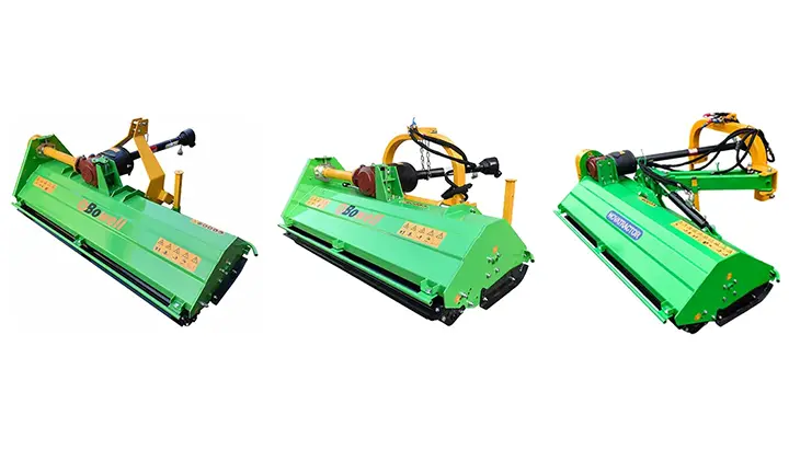 fixed vs offset vs ditch bank flail mower side by side comparison