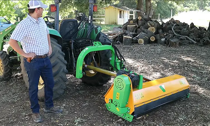 Trusted expert helping match flail mower to tractor