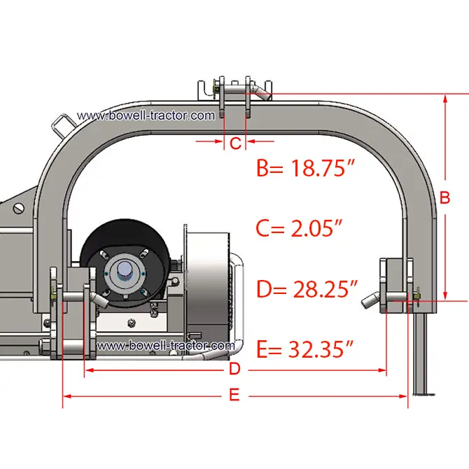 BCRL 3 Point Hitch Diagram 1