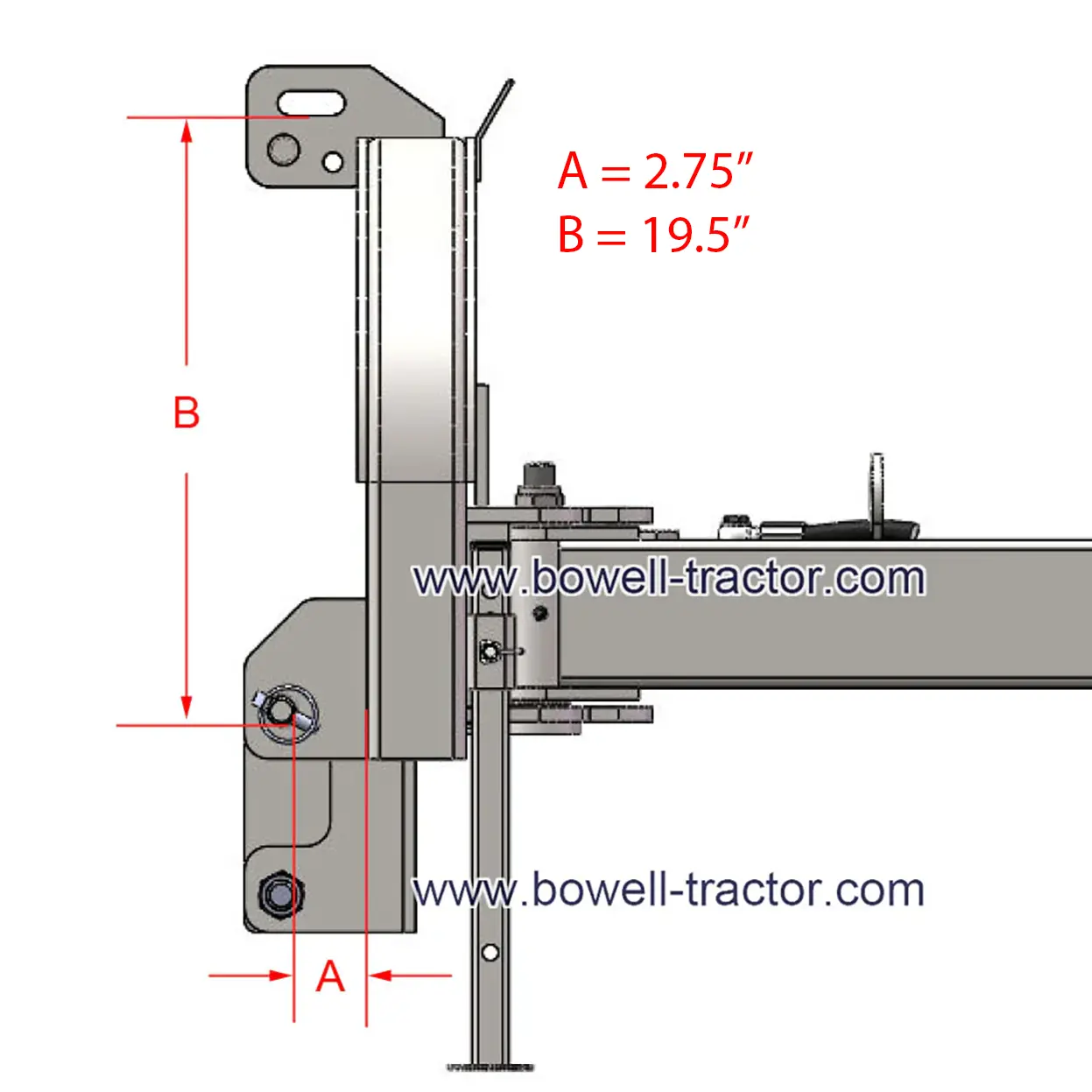 BCRM 3 Point Hitch Diagram 1